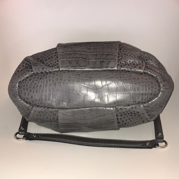 Coach handbag Madison embossed croc Sophia satchel - Picture 3 of 6